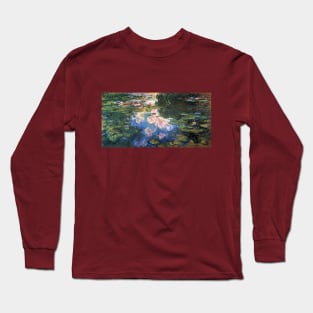 Waterlilies by Claude Monet Long Sleeve T-Shirt